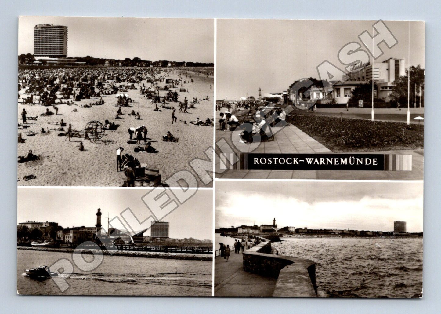 Pohlednice Německo Rostock-Warnemünde 1975 (M36170)