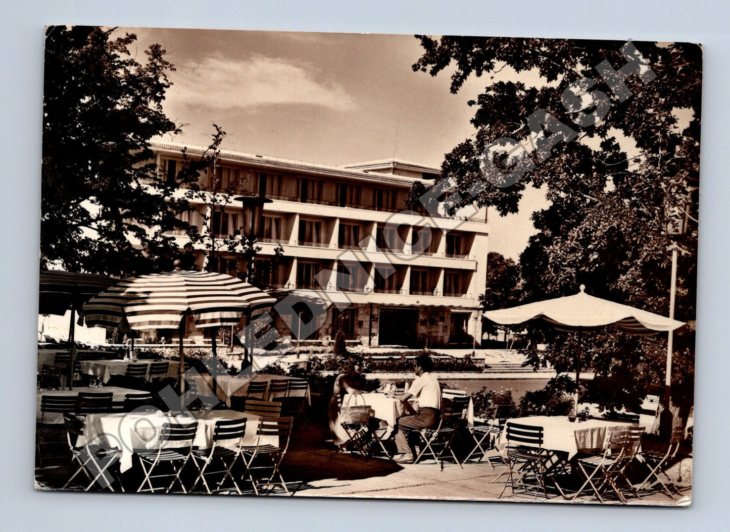 Pohlednice Bulharsko Zlaté Písky hotel Rodina 1962 (M36173)