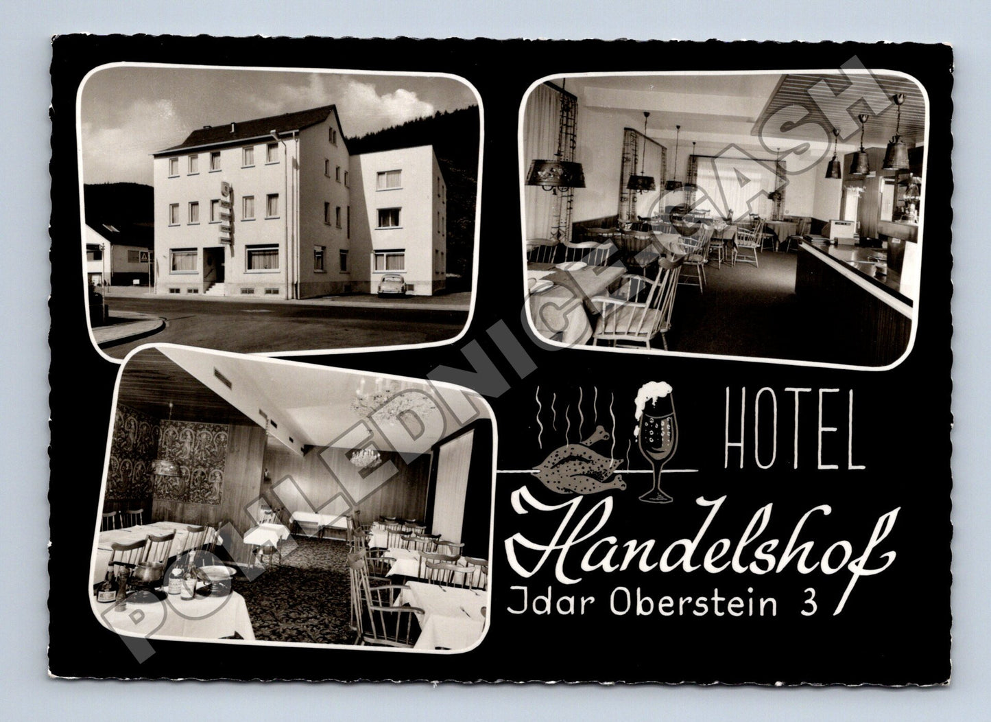 Pohlednice Německo Hotel Handelshof Idar-Oberstein (M36175)
