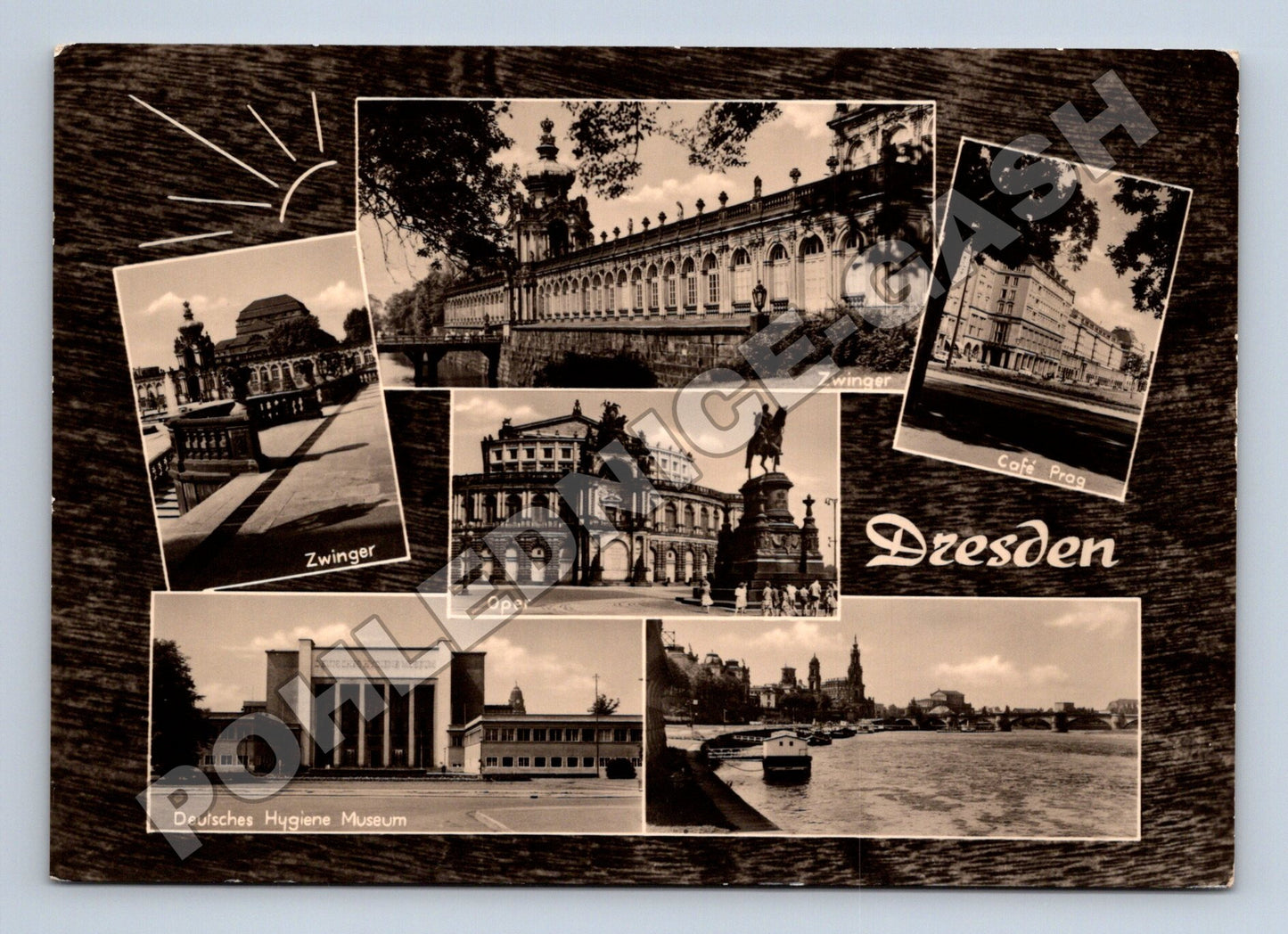Pohlednice Německo Drážďany multiview 1964 (M36177)