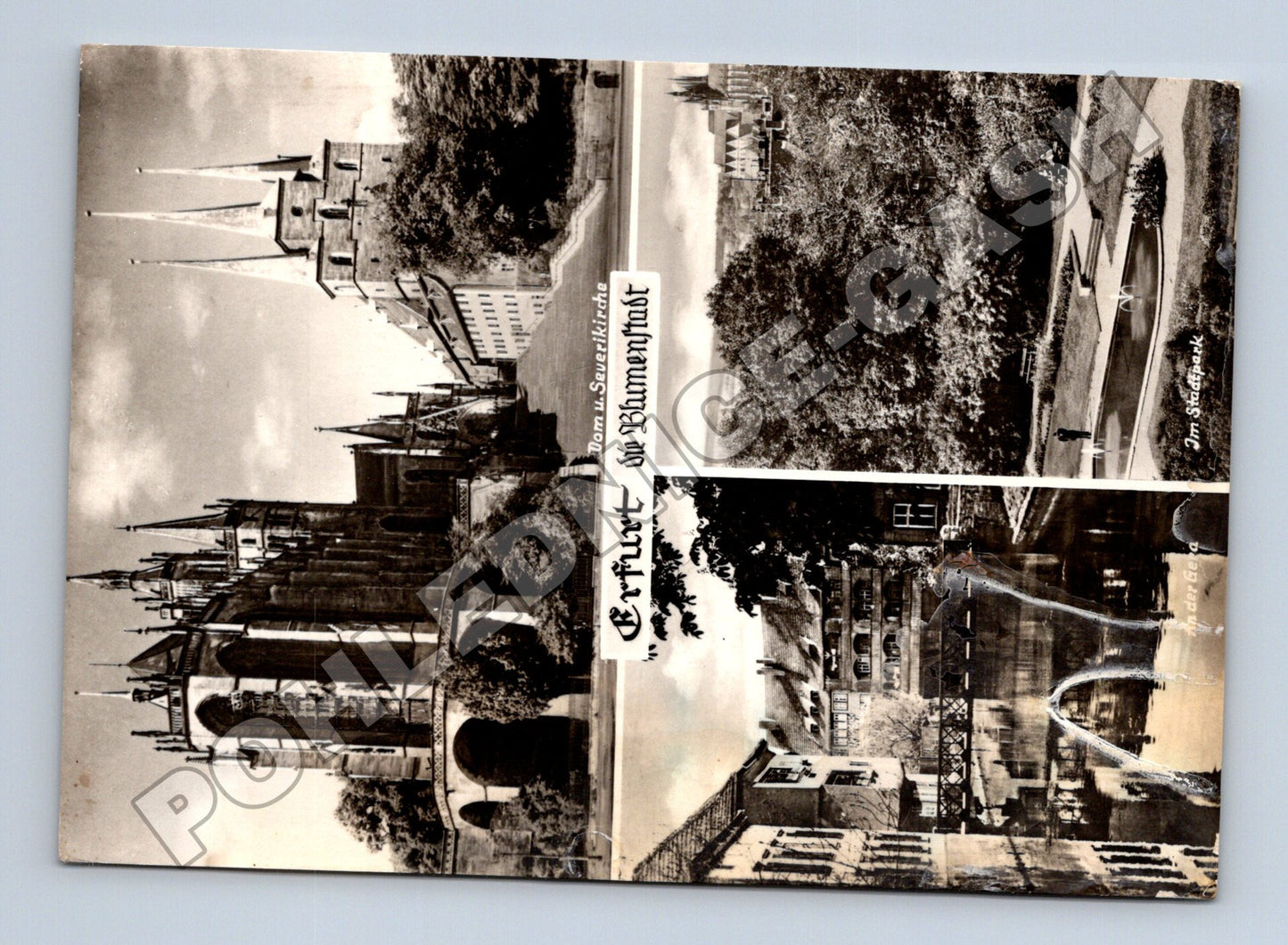 Pohlednice Německo Erfurt motivy města 1968 (M36178)