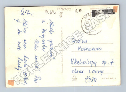 Pohlednice Německo Waltershausen multivoice 1967 (M36180)