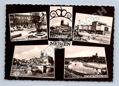 Pohlednice Německo Meissen různé pohledy 1961 (M36181)