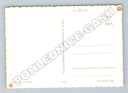Pohlednice Německo Meissen různé pohledy 1961 (M36181)