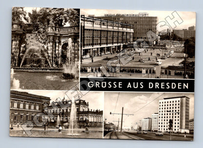 Pohlednice Německo Drážďany Zwinger ulice 1970 (M36190)