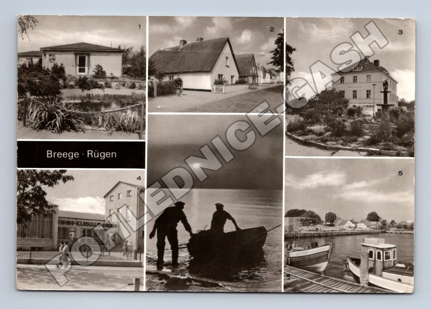 Pohlednice Německo Breege Rügen více motivů 1984 (M36194)