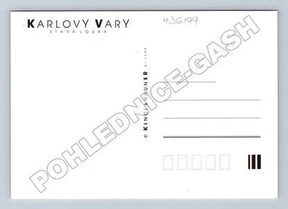 Pohlednice Karlovy Vary Stará Louka ulice (M36199)