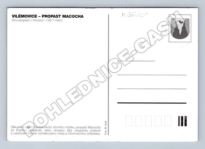 Pohlednice Vilémovice Propast Macocha (M36201)