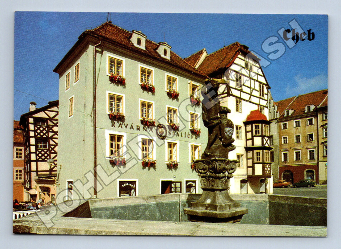 Pohlednice Cheb Špalíček 1989 (M36209)