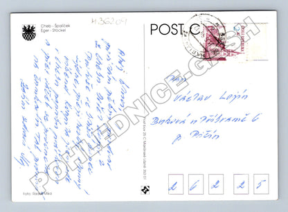 Pohlednice Cheb Špalíček 1989 (M36209)