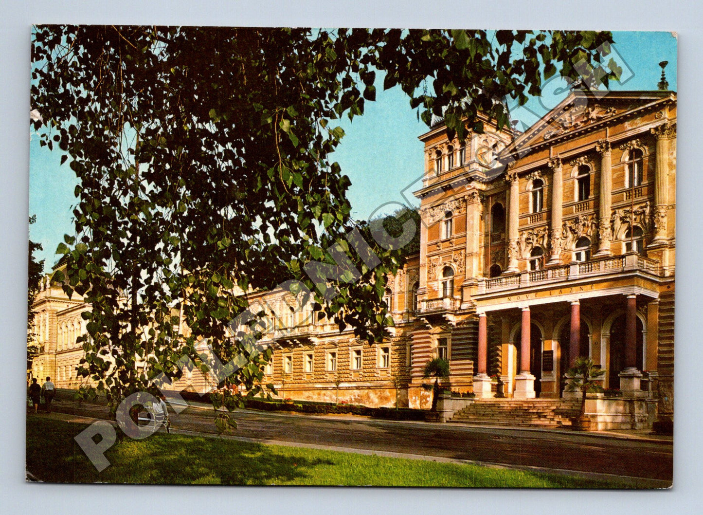 Pohlednice Mariánské Lázně Nová lázeň 1971 (M36222)