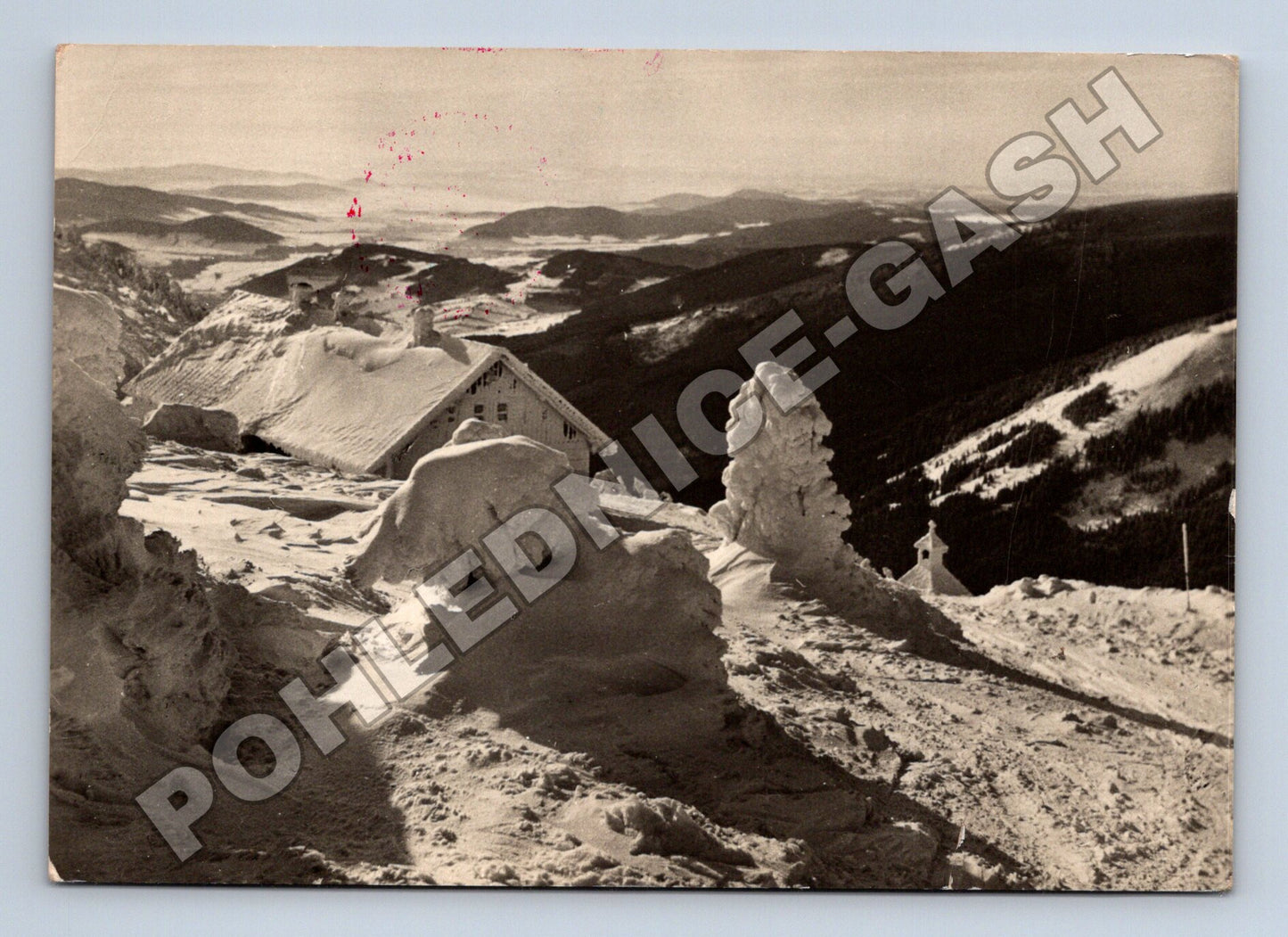 Pohlednice Jeseníky chata Vřesová Studánka (M36227)