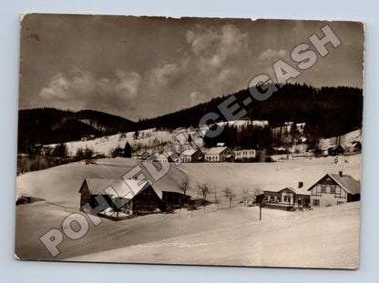 Pohlednice Jizerské hory Josefův Důl Antonínov zima (M36230)