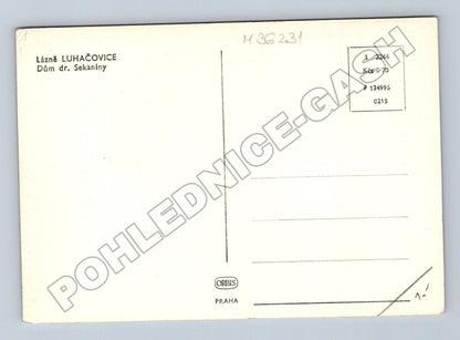 Pohlednice Luhačovice Dům dr. Sekaniny (M36231)