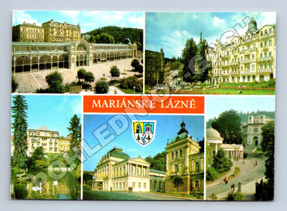 Pohlednice Mariánské Lázně různé motivy (M36233)