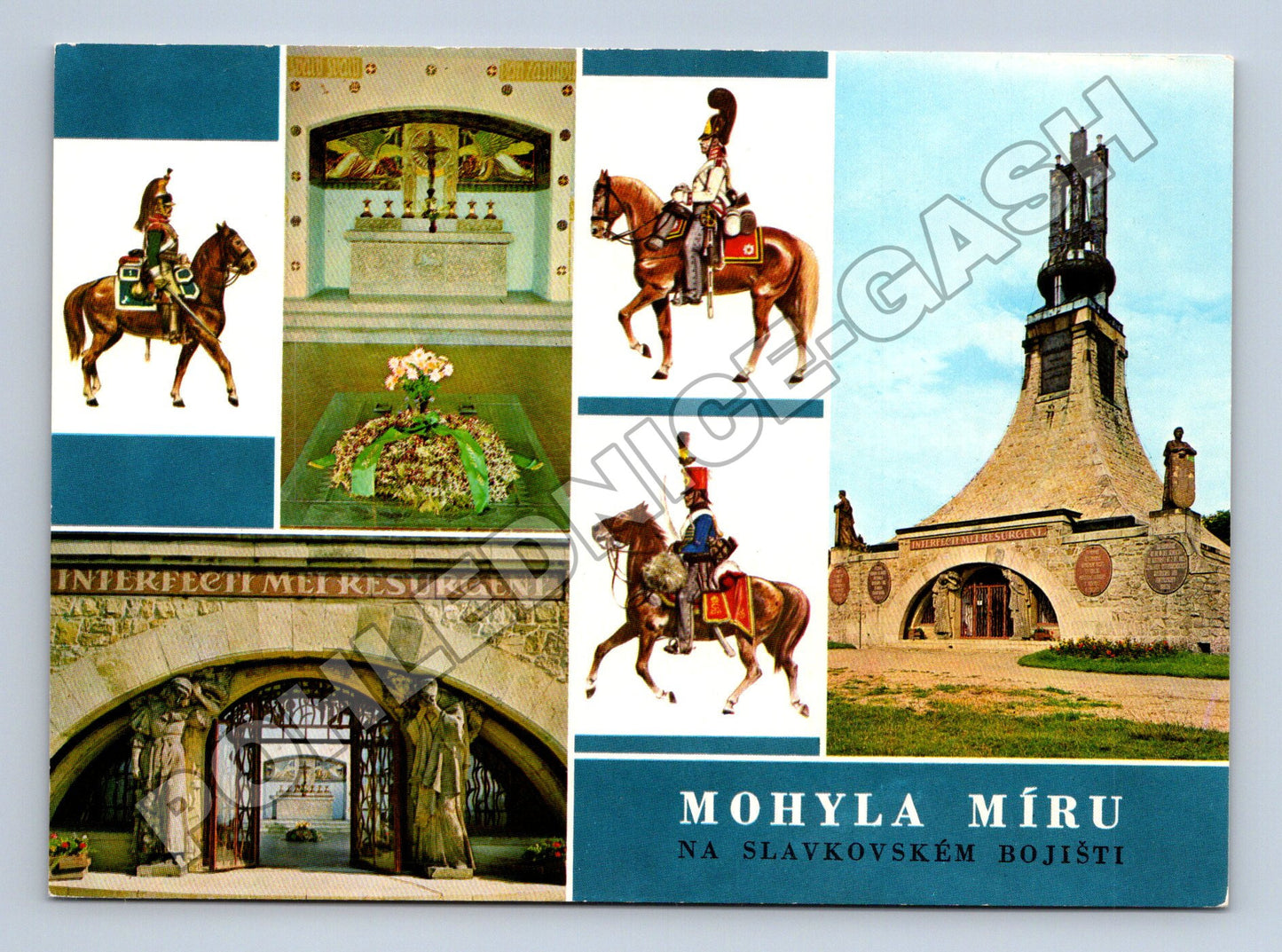 Pohlednice Mohyla Míru na Slavkovském bojišti (M36237)