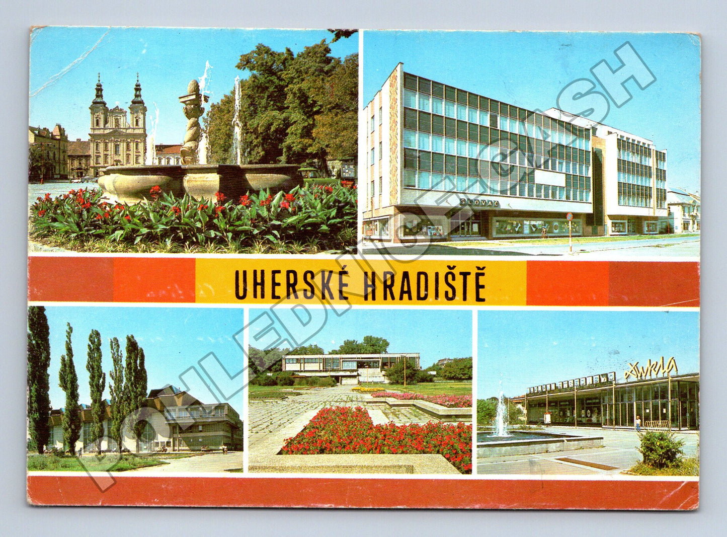 Pohlednice Uherské Hradiště více pohledů (M36241)