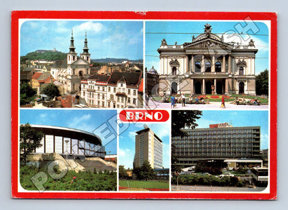 Pohlednice Brno více záběrů 1985 (M36249)