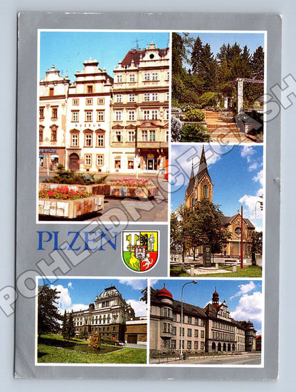 Pohlednice Plzeň více záběrů 1998 (M36254)