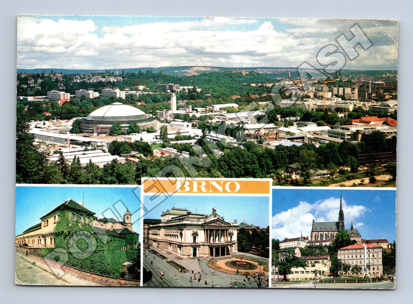 Pohlednice Brno panorama dominanty 2000 (M36258)