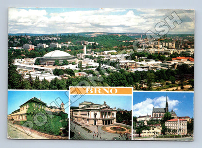 Pohlednice Brno panorama dominanty 2000 (M36258)