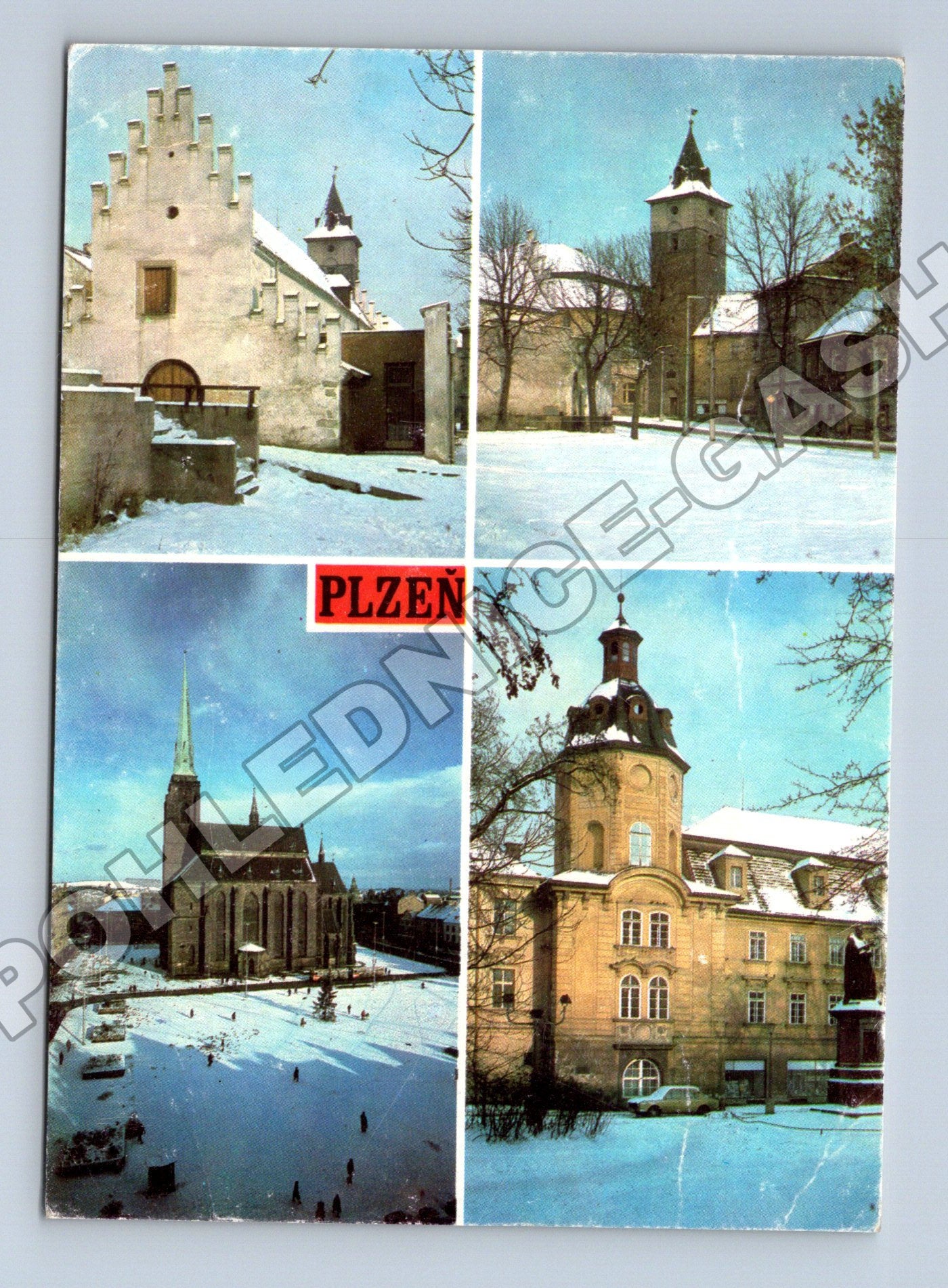 Pohlednice Plzeň různé pohledy (M36260)