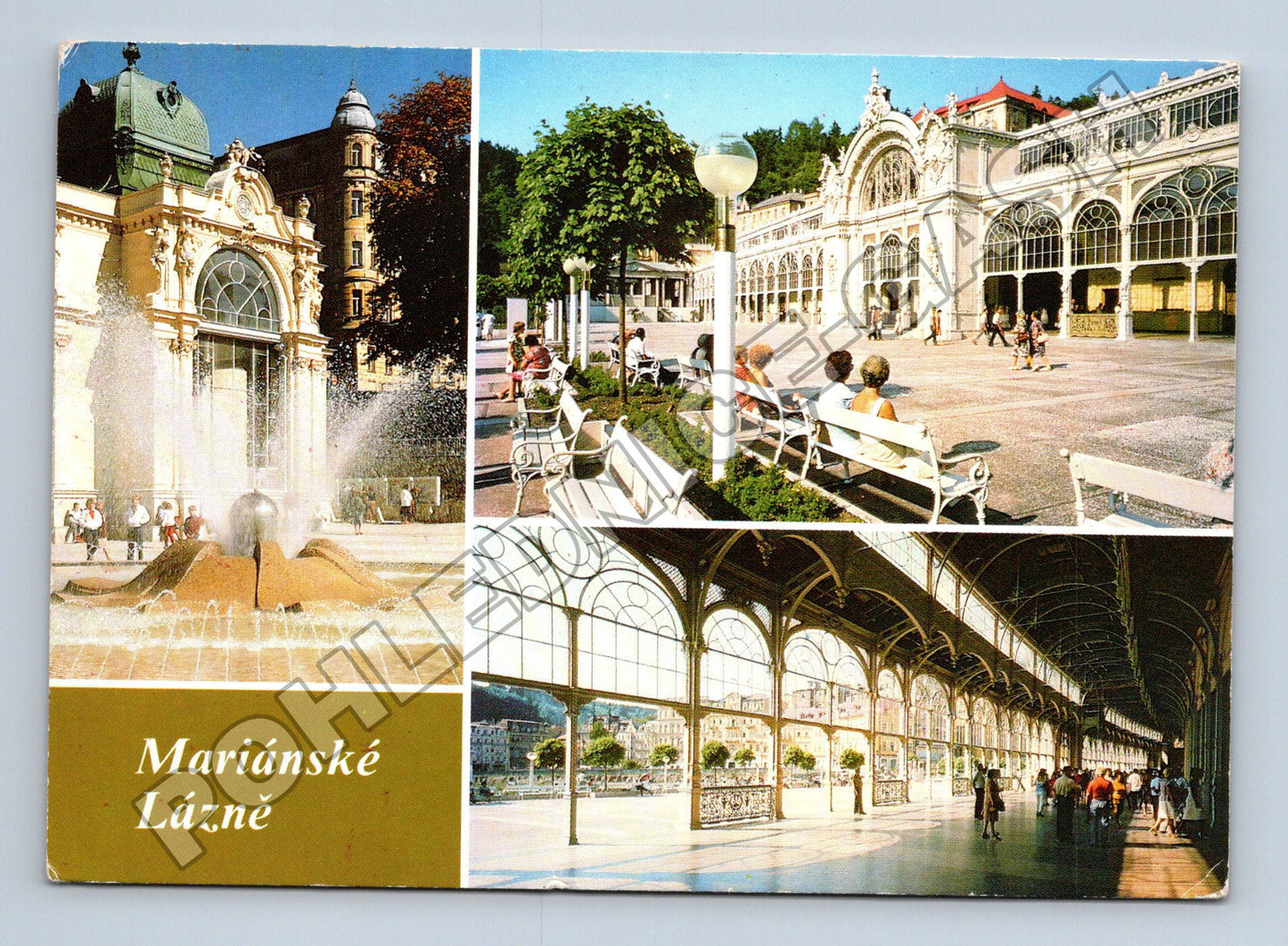 Pohlednice Mariánské Lázně Kolonáda Maxima Gorkého (M36261)