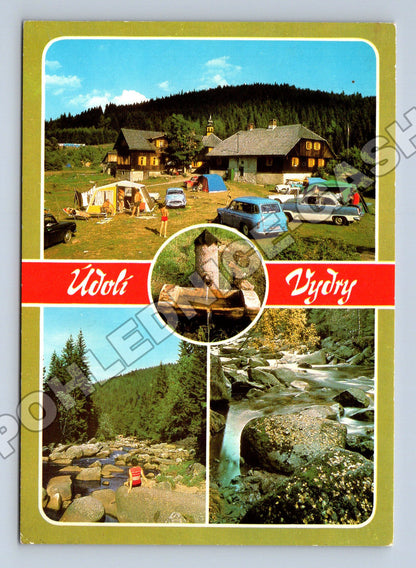 Pohlednice Šumava Údolí Vydry více motivů (M36271)