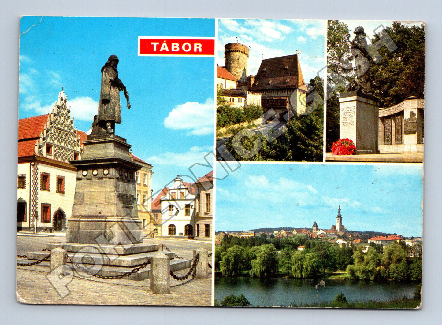 Pohlednice Tábor různé motivy města (M36272)