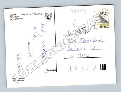 Pohlednice Vejprty Měděnec Výsluní Kovářská 4x motiv (M36273)