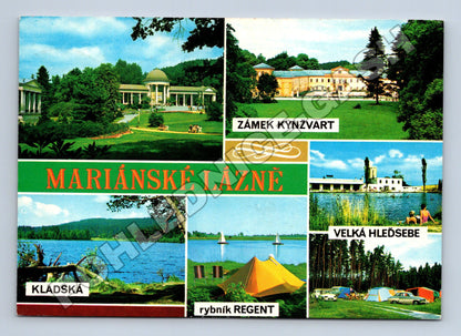 Pohlednice Mariánské Lázně a okolí 1976 (M36277)