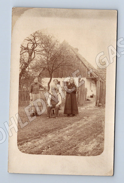 Pohlednice venkovský kroj etnografie (M3628)