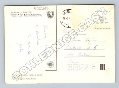Pohlednice Šumava PovyDŘÍ multiview 1971 (M36284)