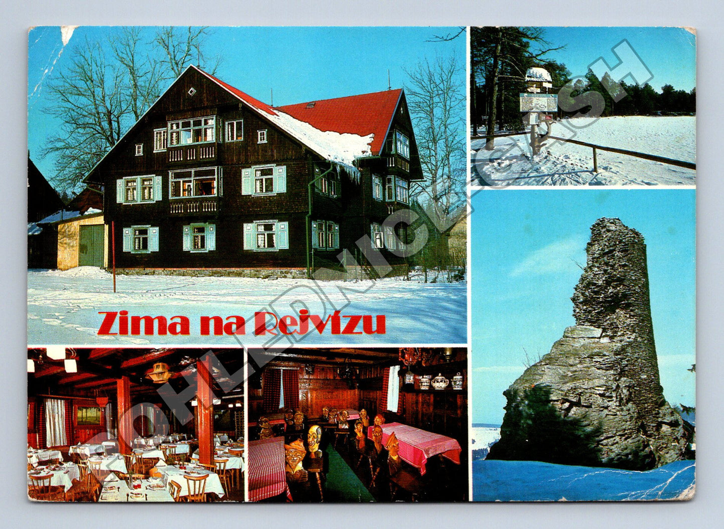 Pohlednice Rejvíz Zotavovna ROH Noskova chata 1978 (M36288)