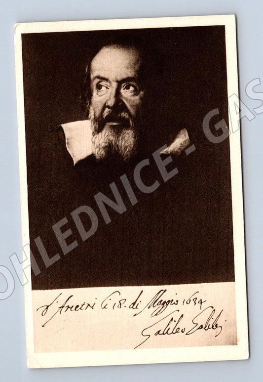Pohlednice Galileo Galilei Serie V (M3629)