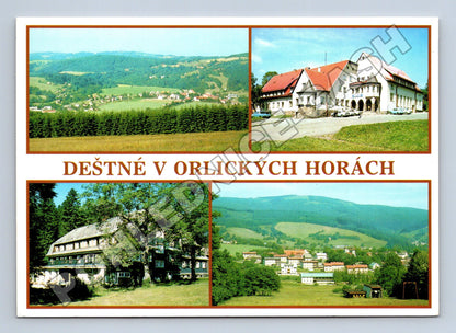 Pohlednice Deštné v Orlických horách více pohledů 196x (M36292)