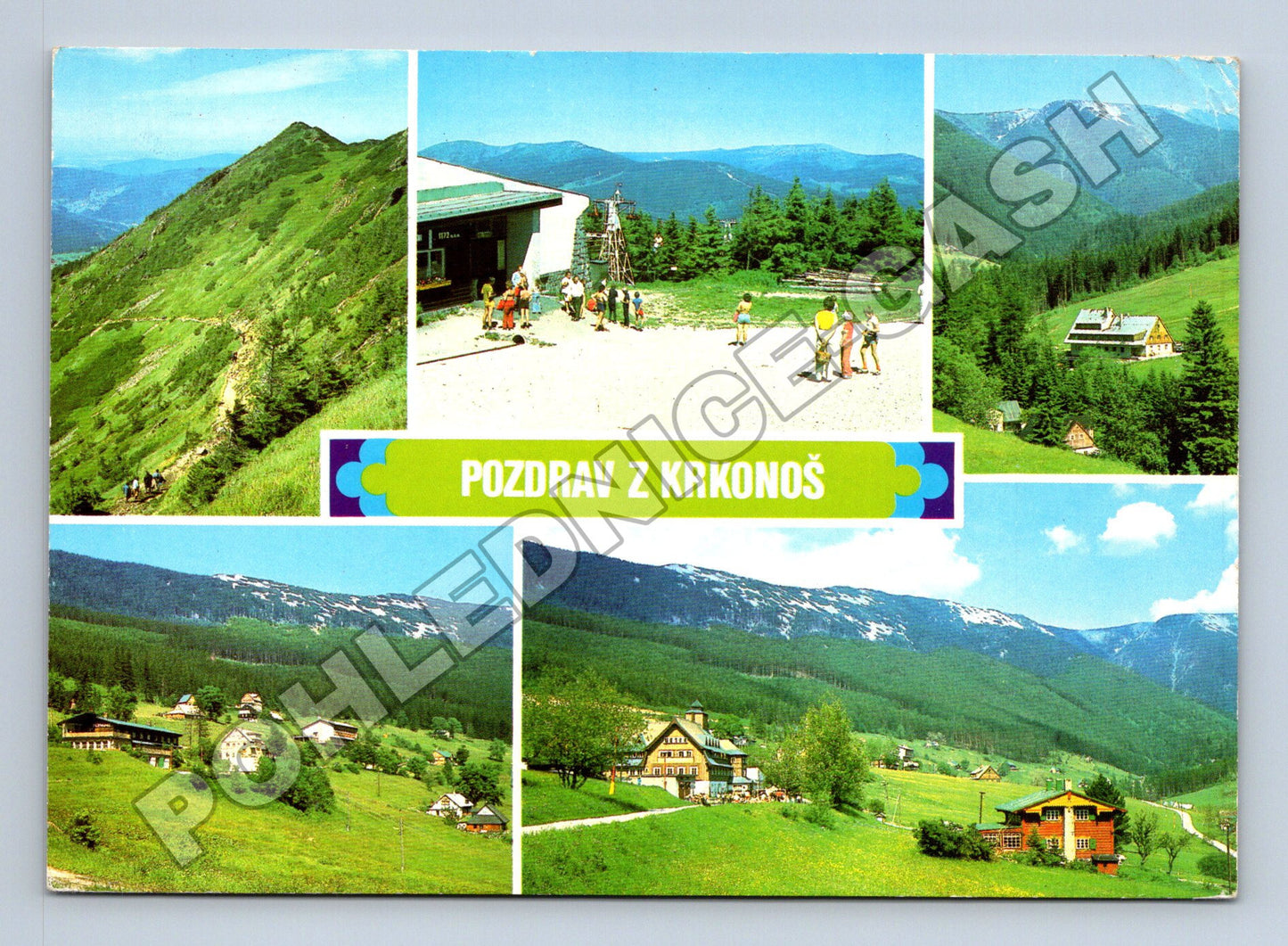 Pohlednice Krkonoše St. Petr a okolí (M36295)