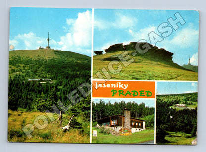 Pohlednice Jeseníky Praděd různé pohledy 1983 (M36302)