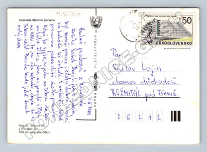 Pohlednice Mariánské Lázně multi-view 1989 (M36307)