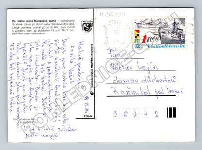 Pohlednice Mariánské Lázně hlavní motivy 1967 (M36309)