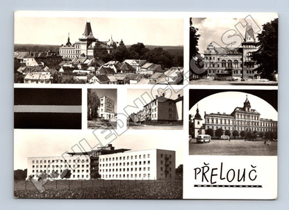 Pohlednice Přelouč různé pohledy 1978 (M36317)