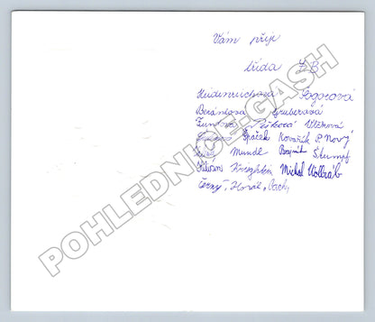 Pohlednice Vánoční přání třída 4.B (M36356)