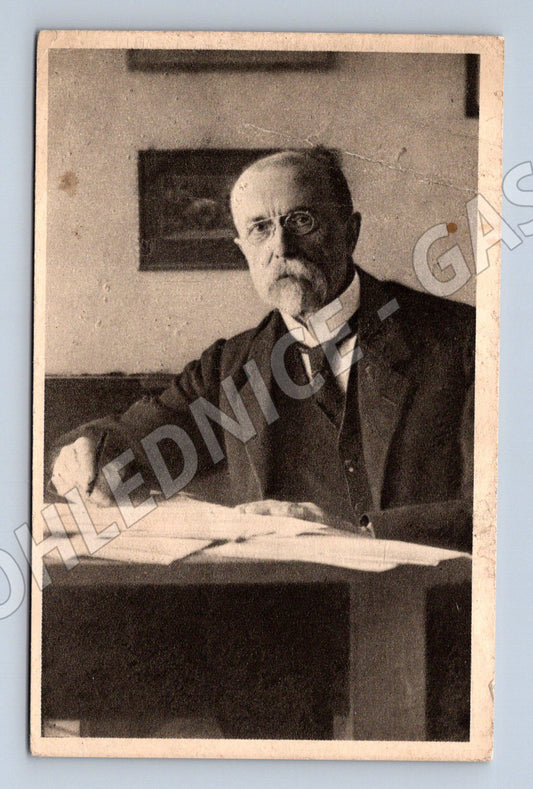 Pohlednice Masaryk u legií Rusko 1917 (M3637)