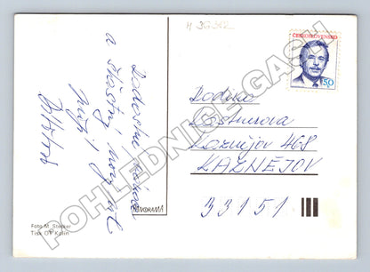 Pohlednice Vánoční aranžmá (M36382)
