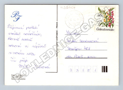 Pohlednice Československo Novoroční hodiny (M36404)