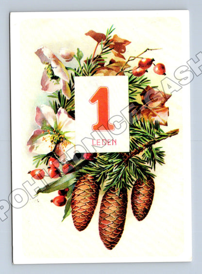 Pohlednice Novoroční 1. Leden 1992 (M36406)