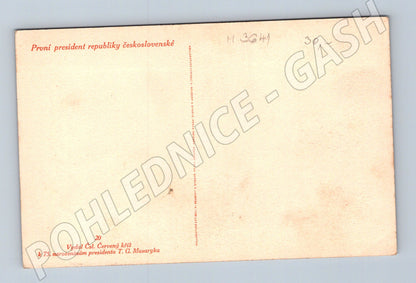 Pohlednice Masaryk první prezident ČSR (M3641)