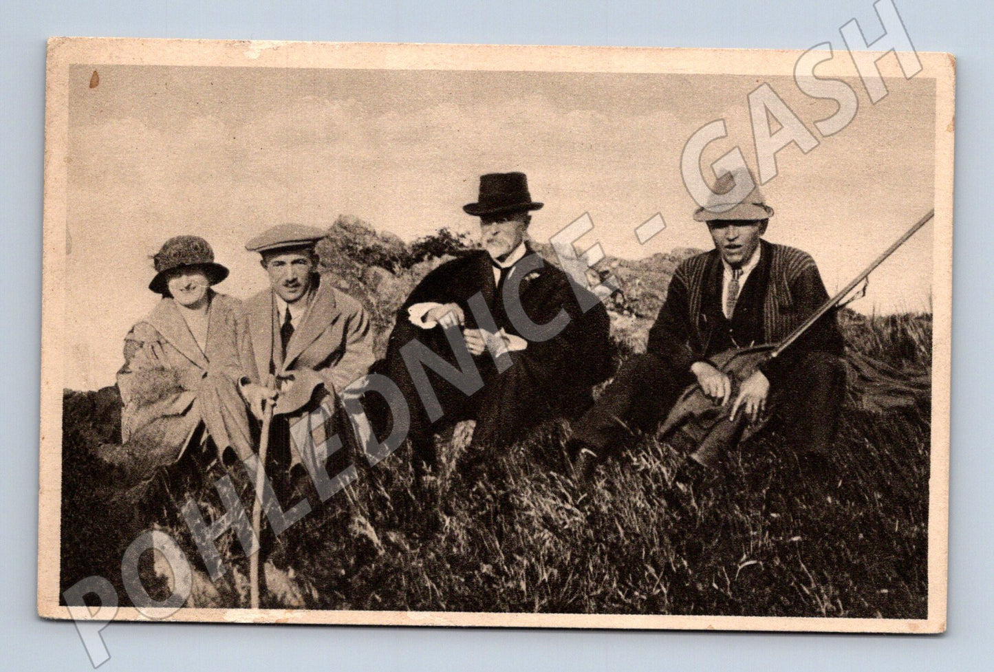 Pohlednice Masaryk Větrné hole 1923 (M3642)