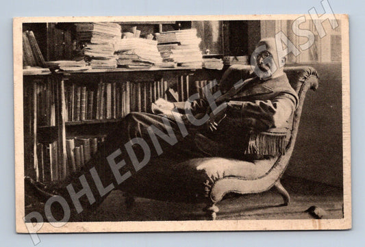 Pohlednice Masaryk pracovna 1914 (M3643)