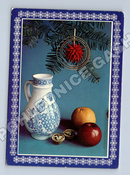 Pohlednice Vánoční zátiší 1983 (M36457)